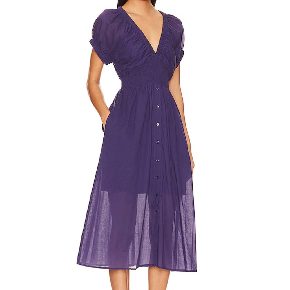 Tahlia Dress in Skipper Blue